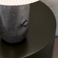 591 Sculpture Bordlampe Lille Grå