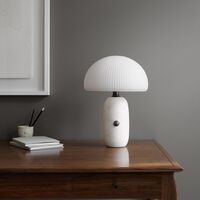 591 Sculpture Bordlampe Lille Hvid