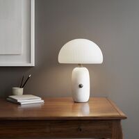 591 Sculpture Bordlampe Lille Hvid