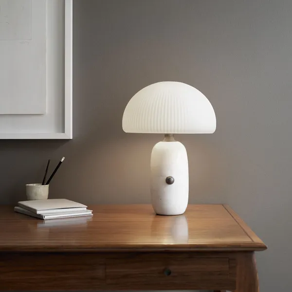 591 Sculpture Bordlampe Lille Hvid