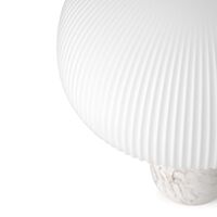 592 Sculpture Bordlampe Hvid