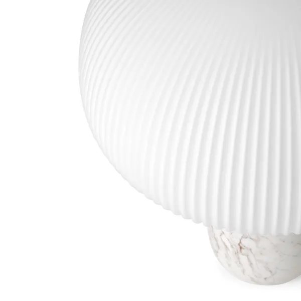 592 Sculpture Bordlampe Hvid