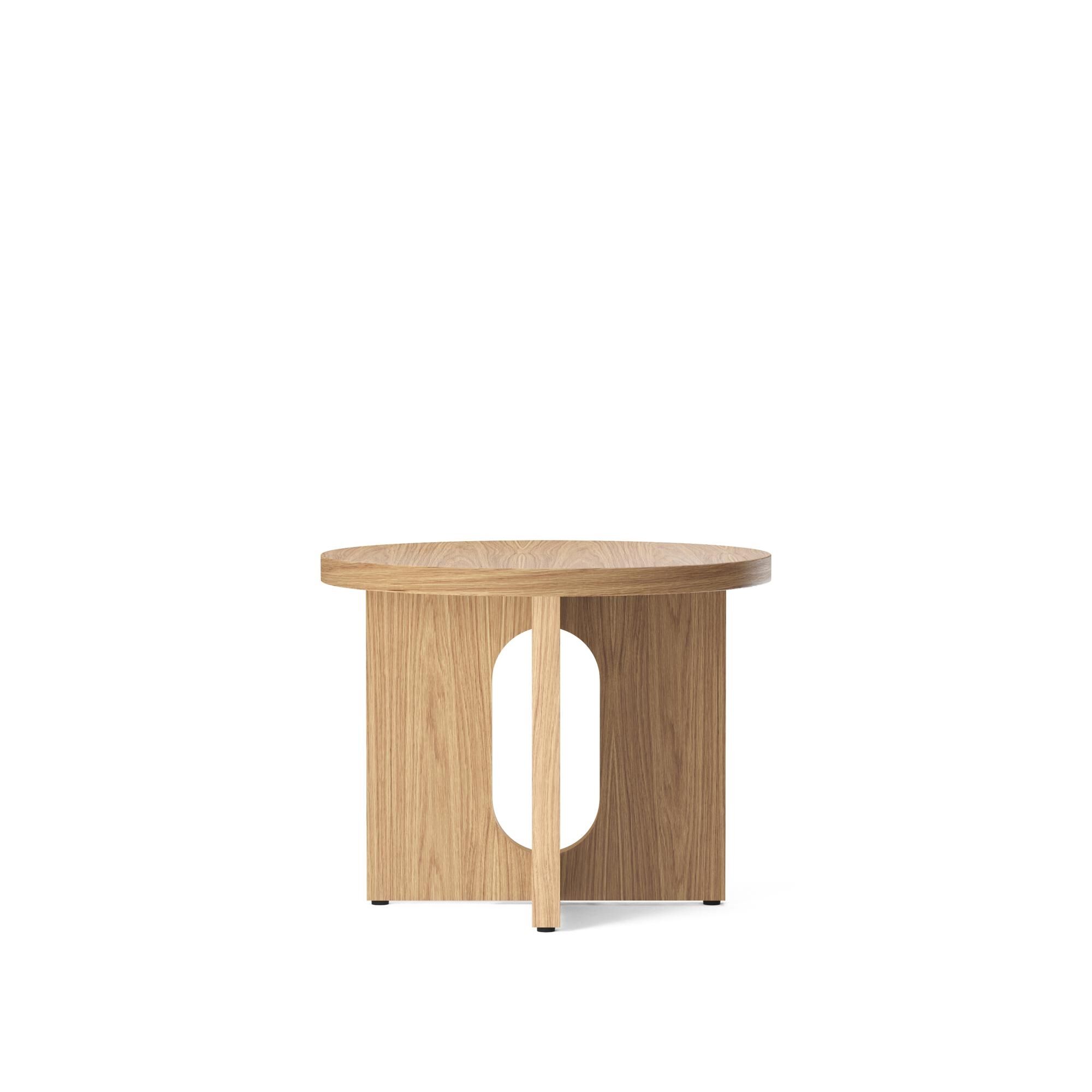 Androgyne Table d'Appoint Ø50 Chêne Naturel