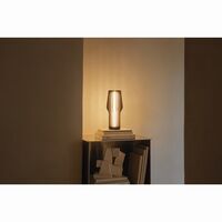 Radiant Draagbare Lamp H28,5 Gerookte Eik