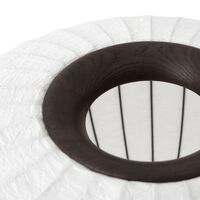 581 Papierowa Lampa Stojąca Biała