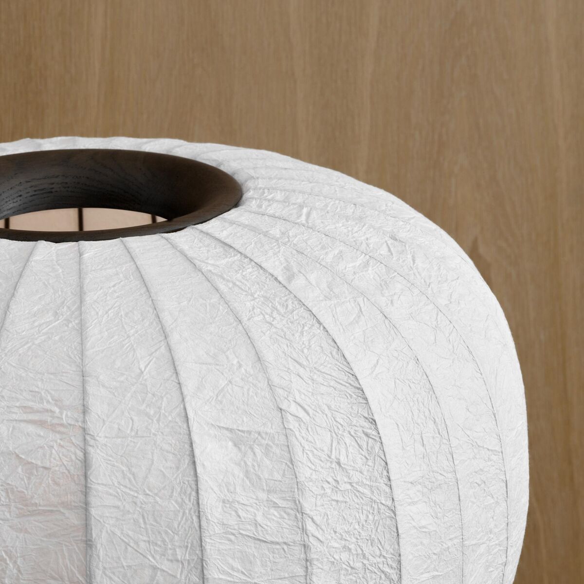 581 Papierowa Lampa Stojąca Biała