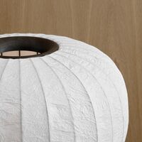 581 Papierowa Lampa Stojąca Biała