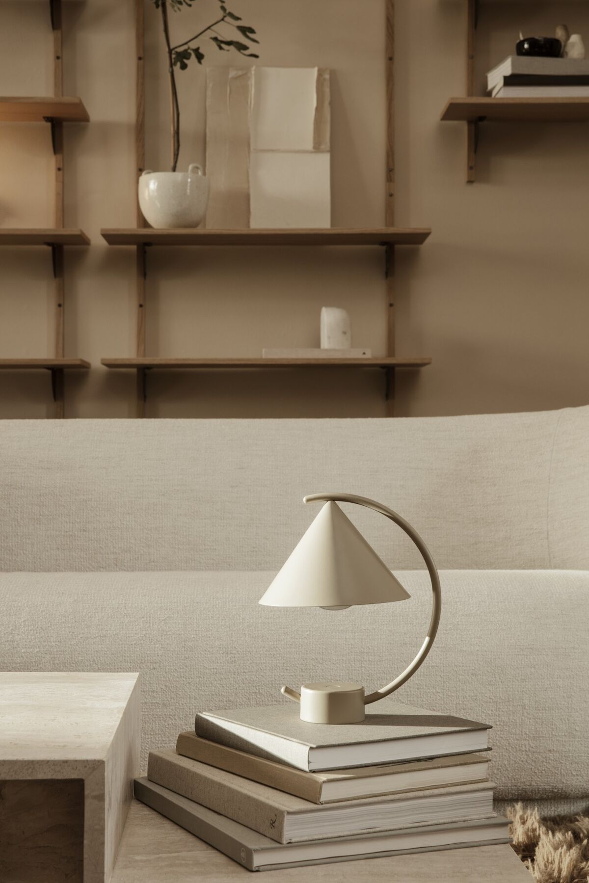Meridian Tischlampe Tragbare Kaschmir