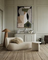 Mineral Sculptural Coffee Table White Curia Marble