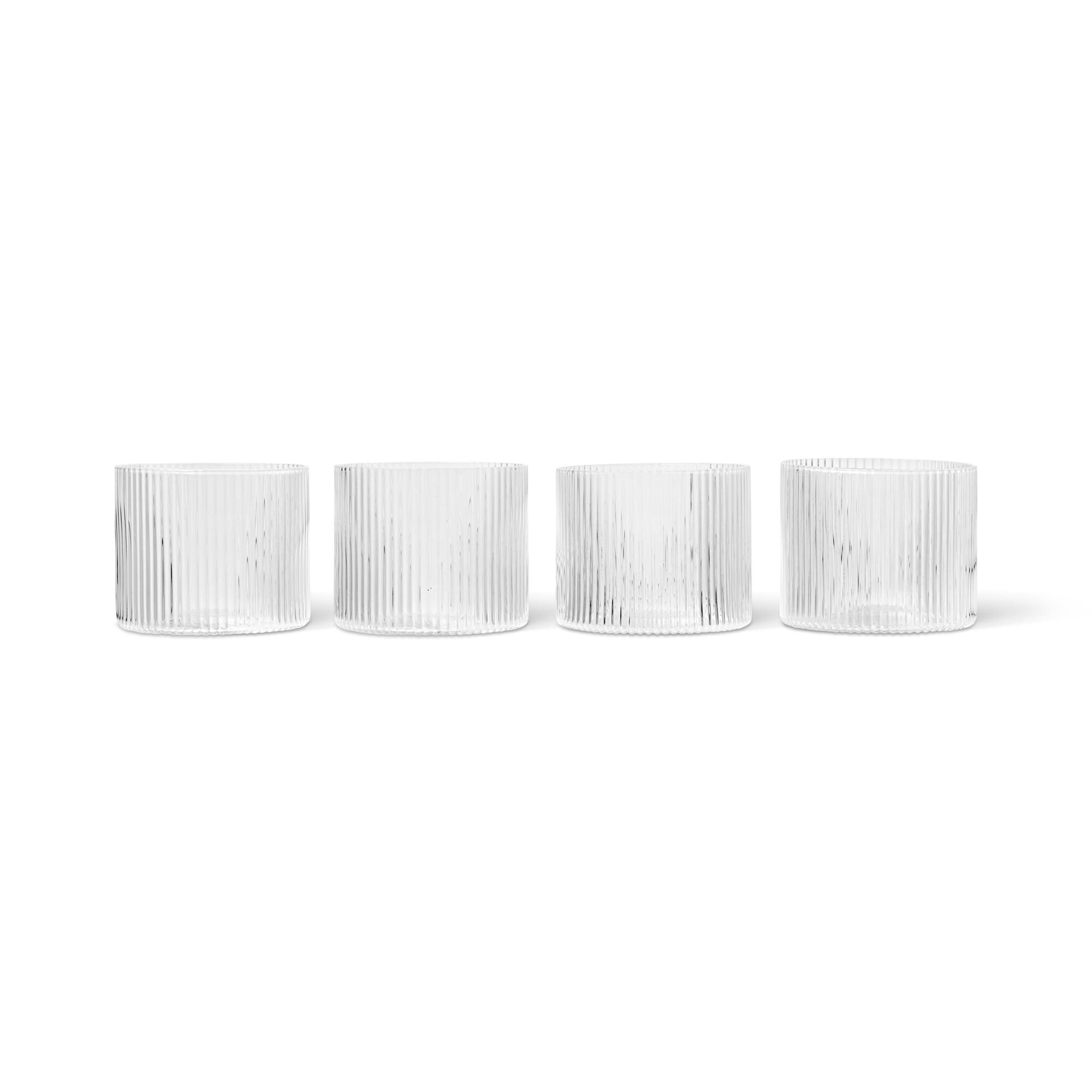 Lot de 4 Transparent