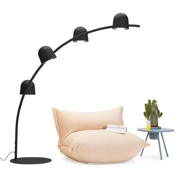 Big Lebow Floor Lamp Anthracite