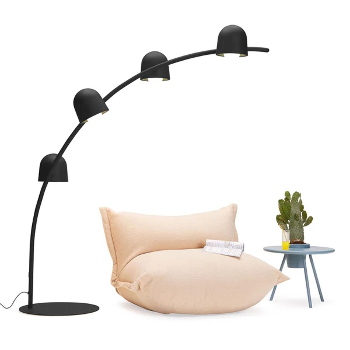 Big Lebow Golvlampa Antracit