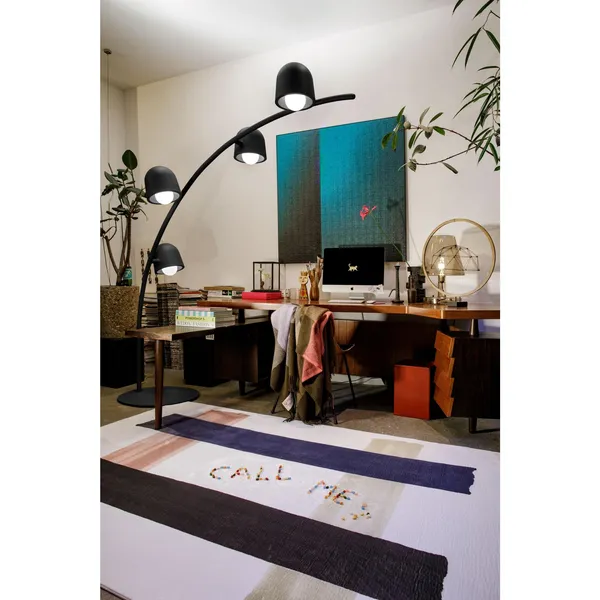 Big Lebow Floor Lamp Anthracite