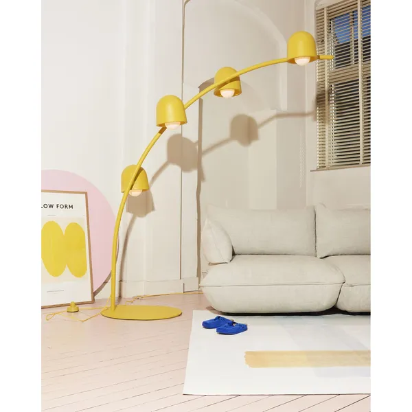 Big Lebow Stehlampe Bananengelb