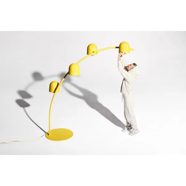 Big Lebow Stehlampe Bananengelb