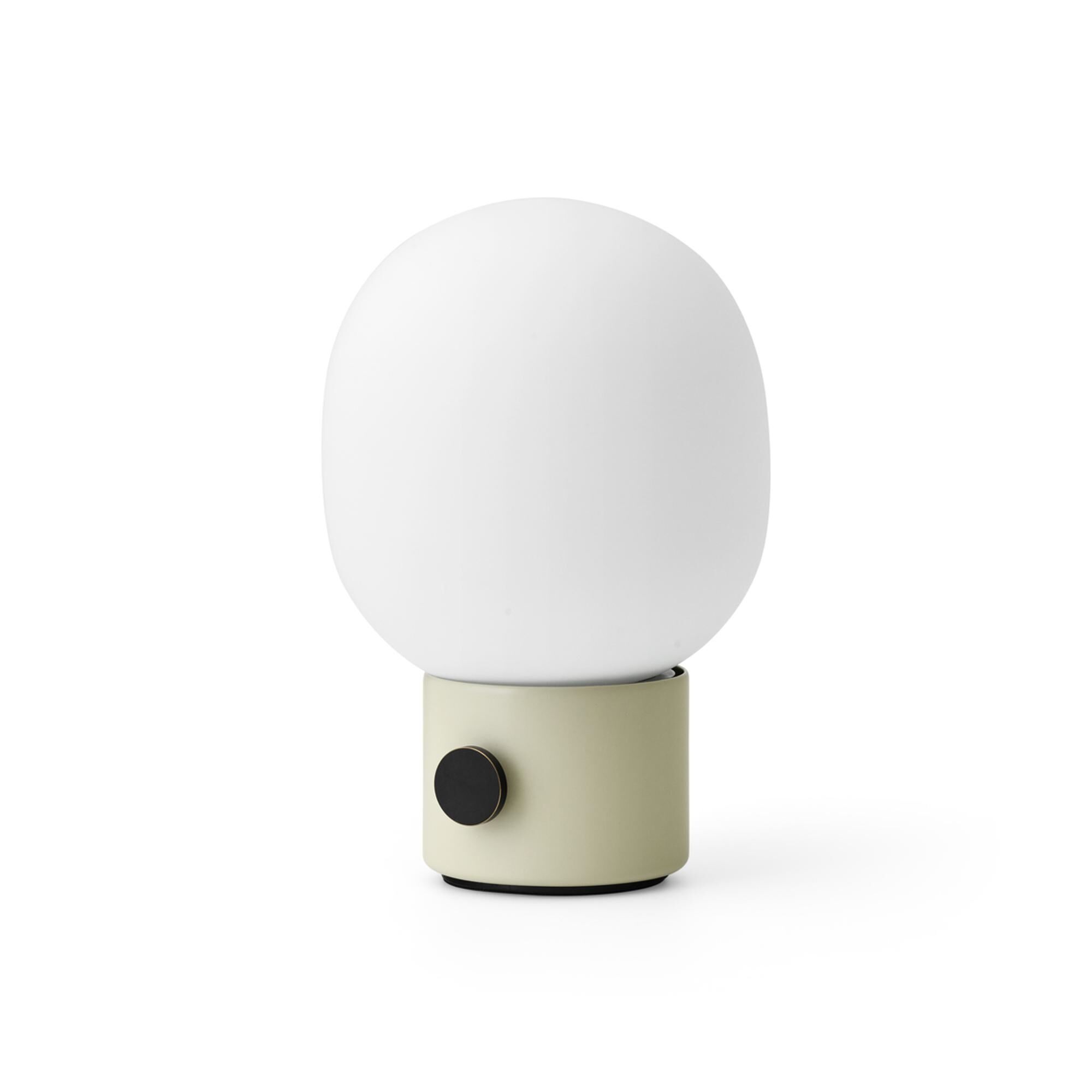 JWDA Lampe Portative Albâtre Blanc