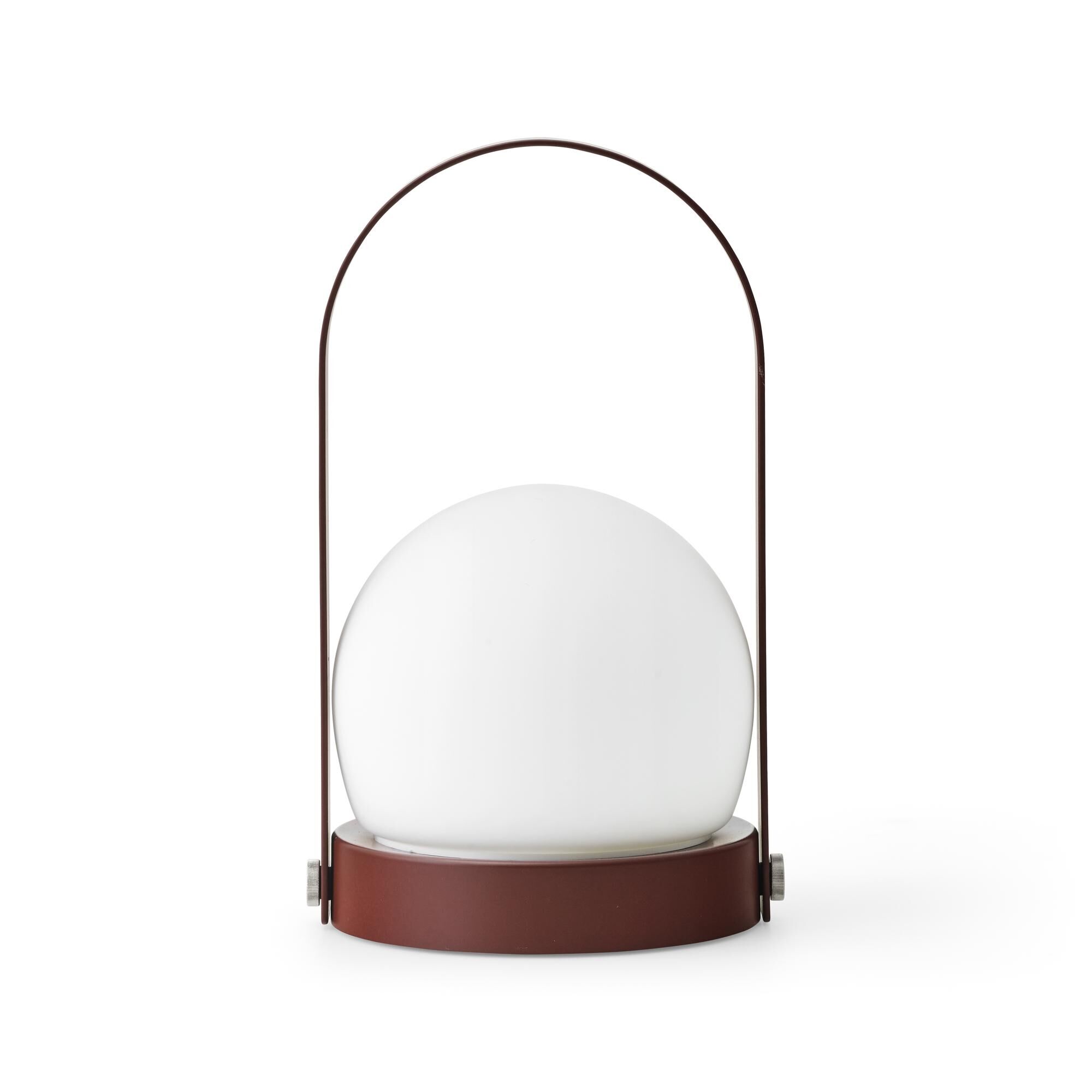 Carrie Lampe à Poser Portable Rouge Brûlé