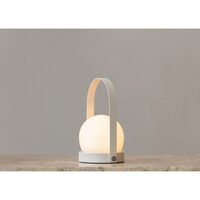 Carrie Table Lamp Portable Burnt Red
