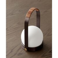 Carrie Table Lamp Portable Burnt Red