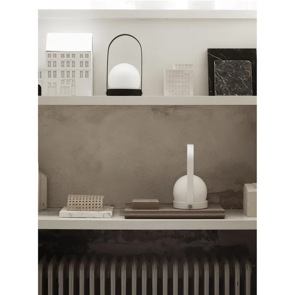 Carrie Table Lamp Portable White