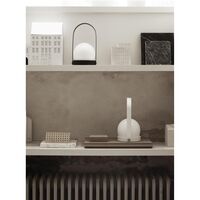 Carrie Table Lamp Portable White