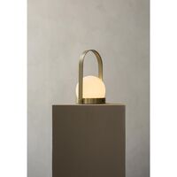 Carrie Table Lamp Portable White