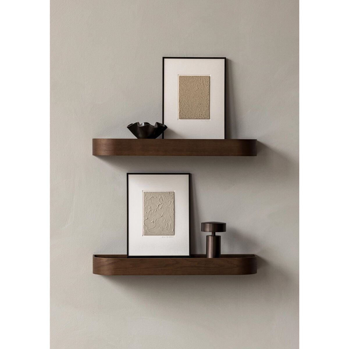 Epoch Plank 50 cm Donker Eiken/ Zwart