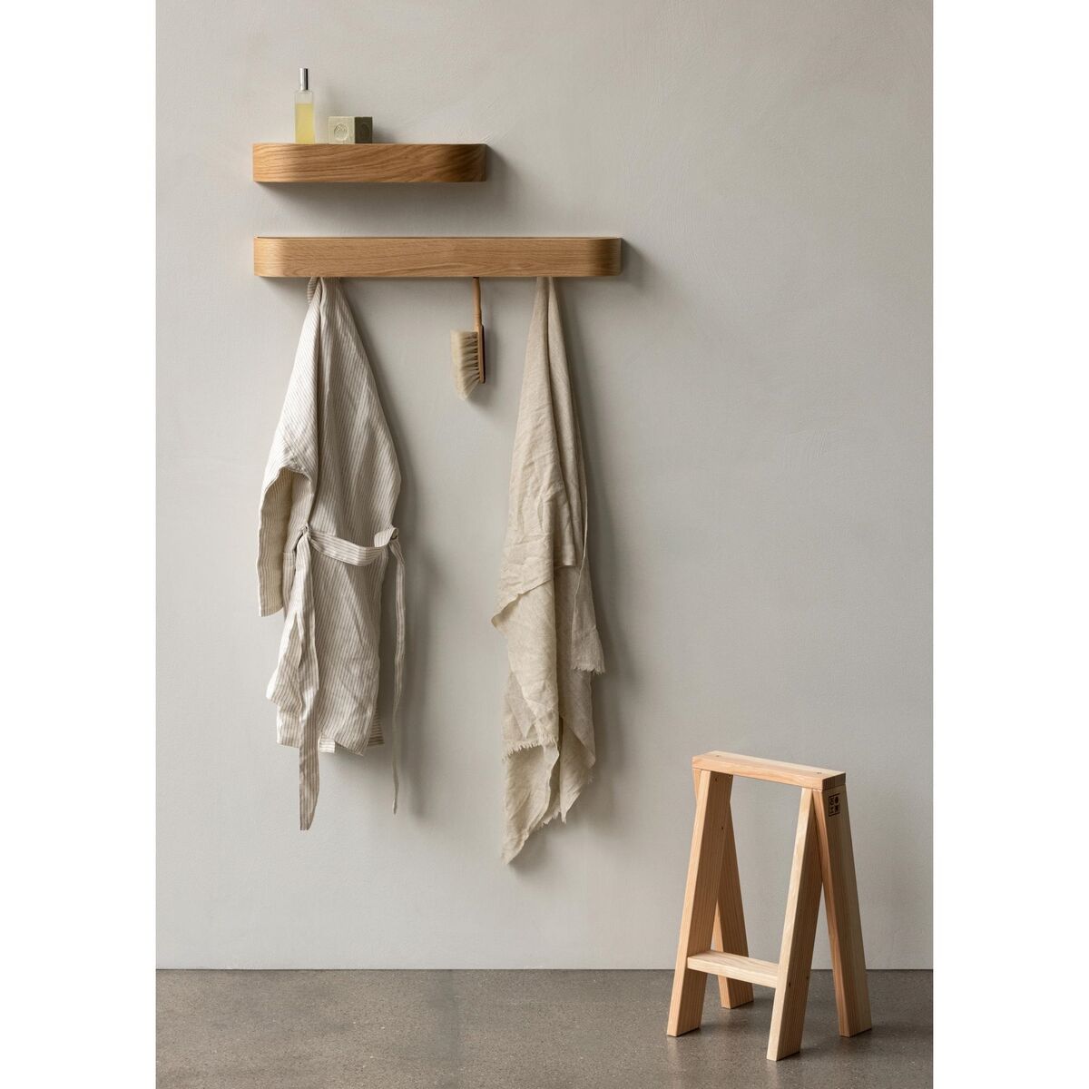 Epoch Plank 50 cm Donker Eiken/ Zwart