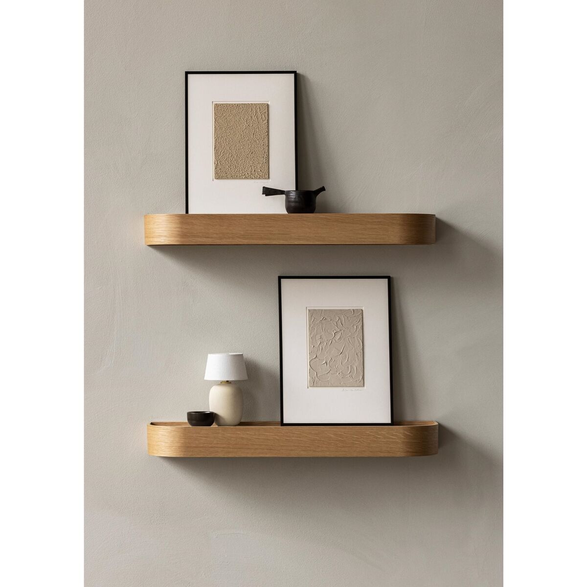 Epoch Plank 50 cm Donker Eiken/ Zwart
