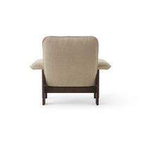 Brasilia Sessel, Dunkle Eiche/Bouclé