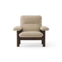 Poltrona Brasilia Noce/Boucle