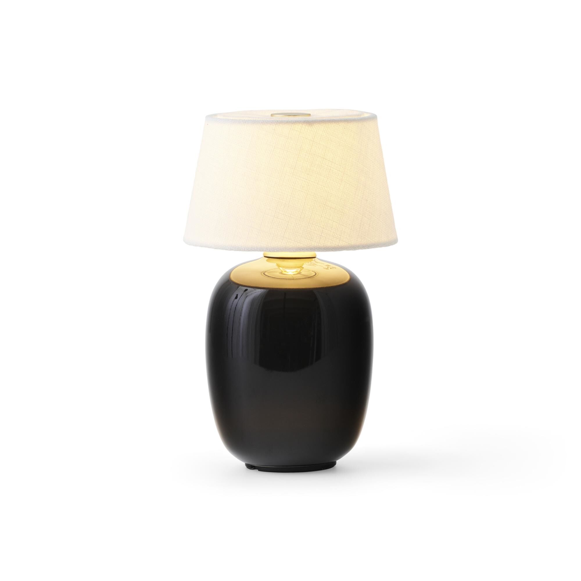 Lampe à Poser Portable Torso Ø12 Noir