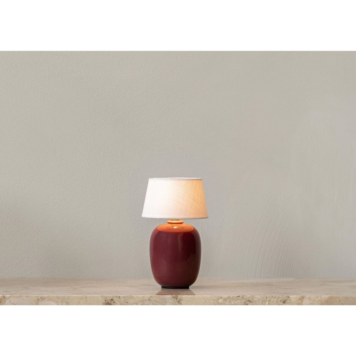 Torso Bordslampa Bärbar Ø12 Svart