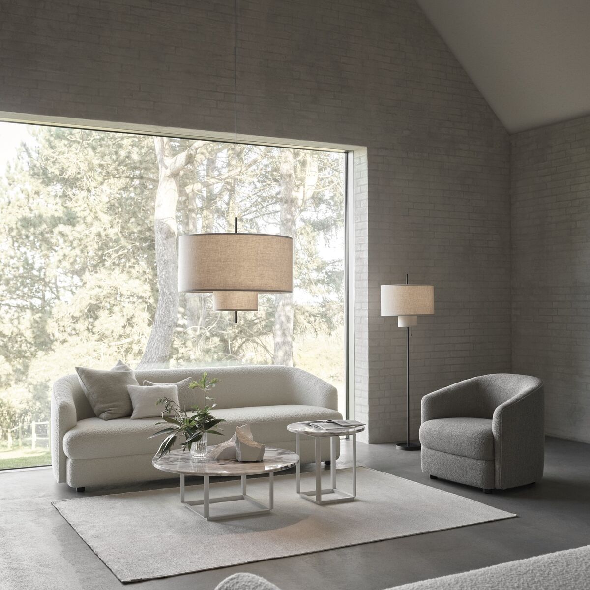 Margin Pendant Ø70 Beige