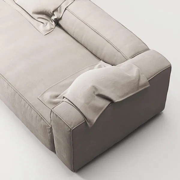 Grand 2-Seater Sofa Sandshell/Beige