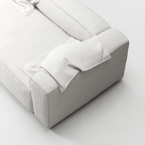 Grand 2-Seater Sofa Moonwhite