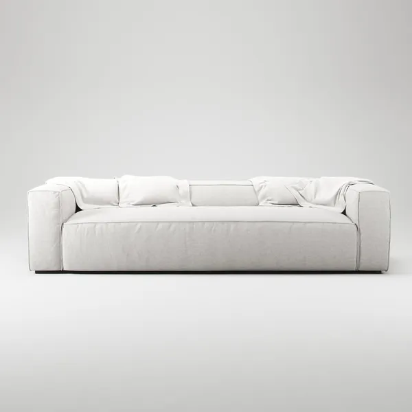 Grand 3-sitssoffa Moonwhite