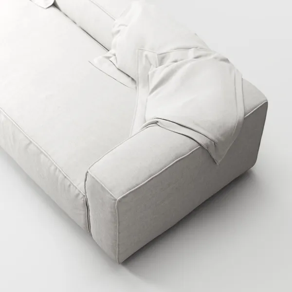 Grand 3-sitssoffa Moonwhite