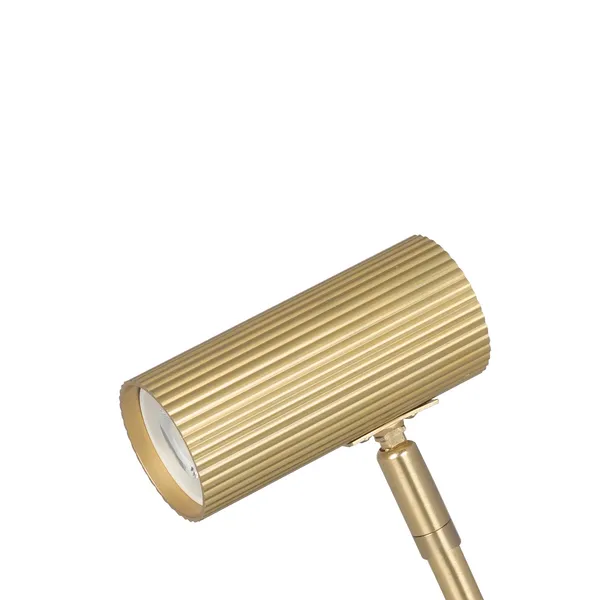 Hubble Wandlamp/ Klemlamp Geborsteld Messing