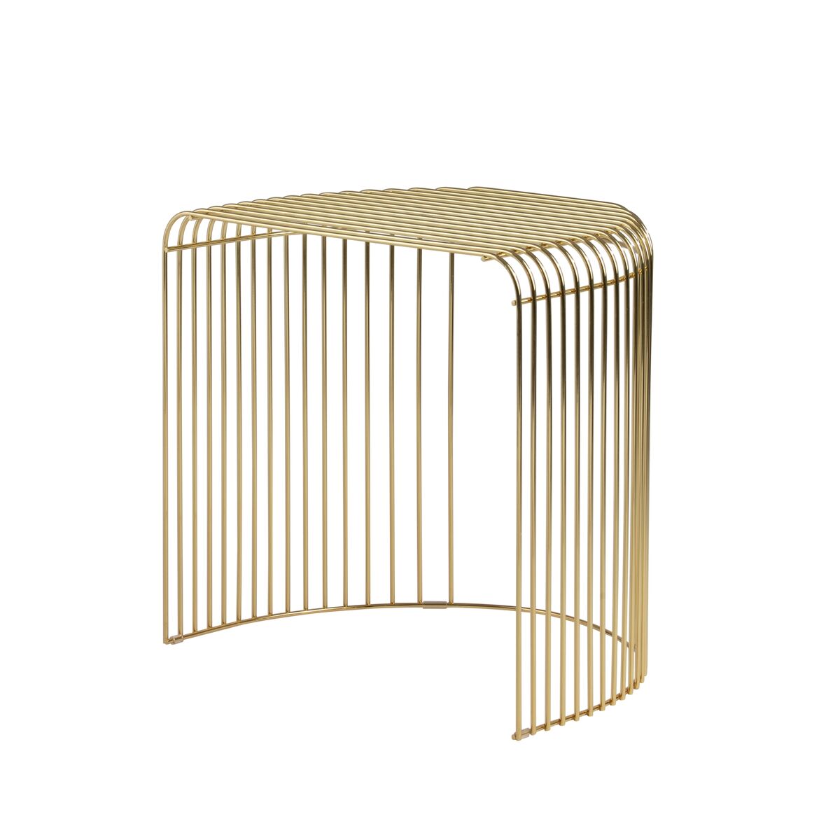 CURVA Table Basse Doré