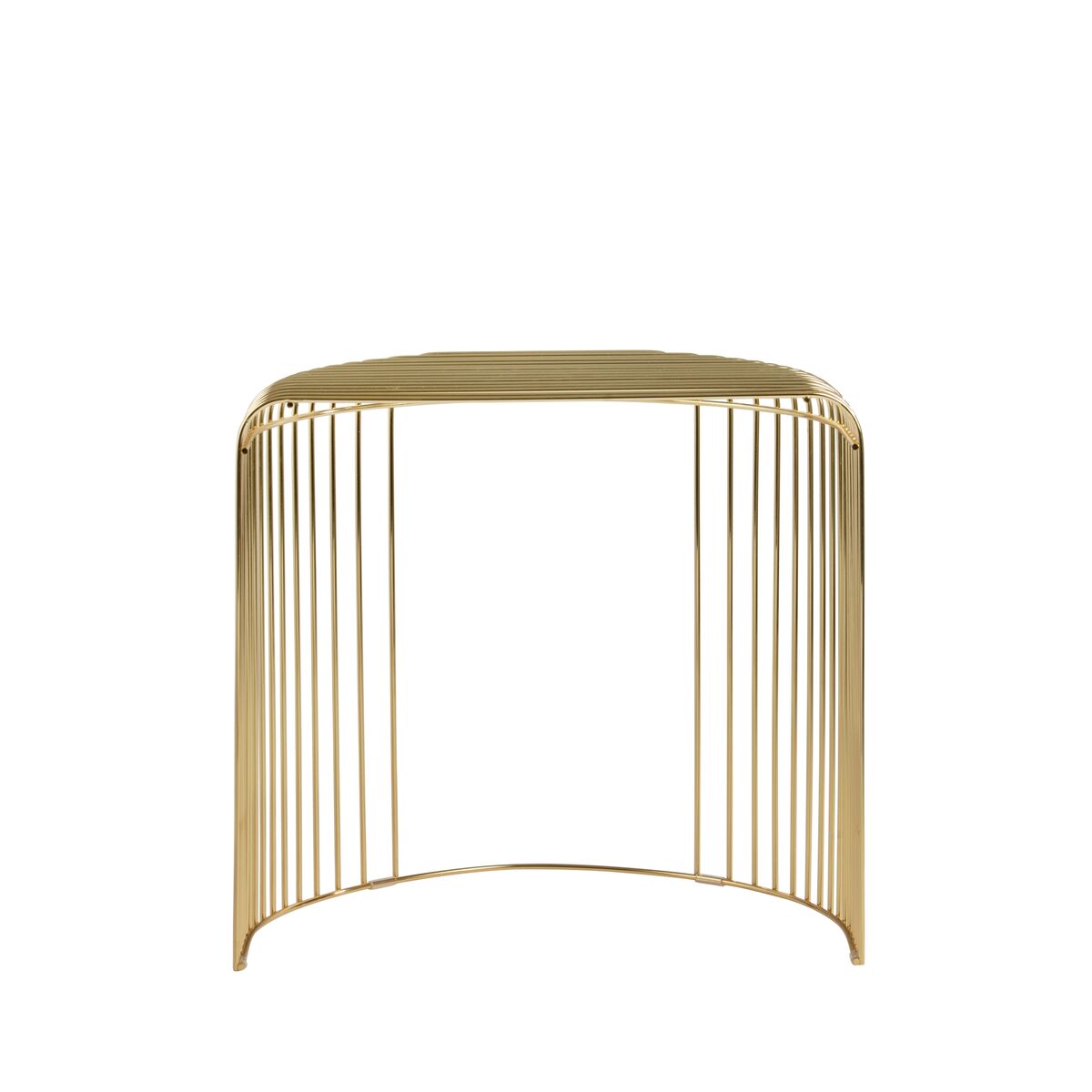 CURVA Table Basse Doré
