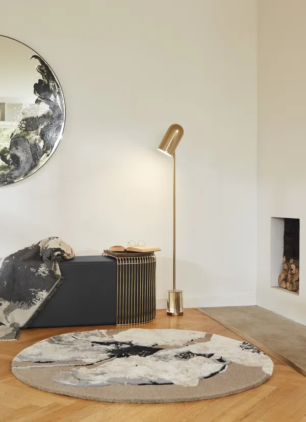 CURVA Coffee Table Gold