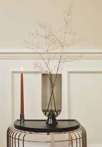 GLACIES Vase Sort H18 cm