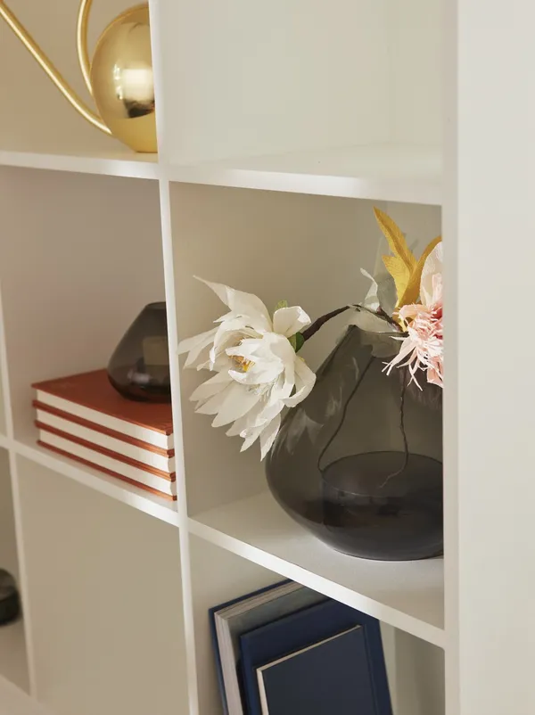 UNO Lantern/Vase Black H11,5 cm