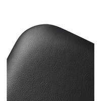 J48 Esszimmerstuhl Lackierte Eiche/ Schwarz Leder