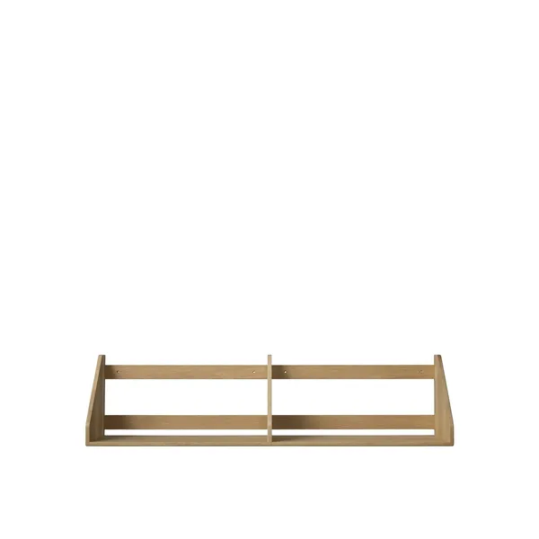FDB Furniture B5 Shelf 100 cm Lacquered Oak