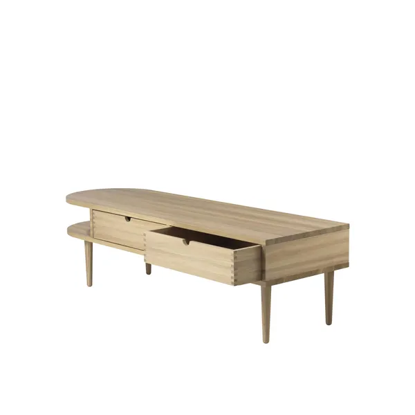 FDB Furniture F24 Bench 145 cm Lacquered Oak