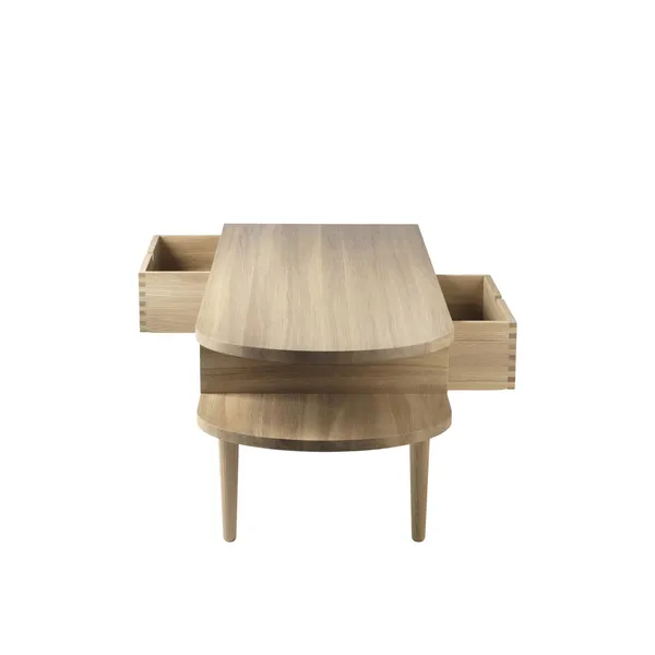 FDB Furniture F24 Bench 145 cm Lacquered Oak