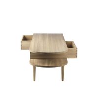 FDB Furniture F24 Bench 145 cm Lacquered Oak
