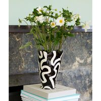 Jessica Hans Shadow Vase Black/ White